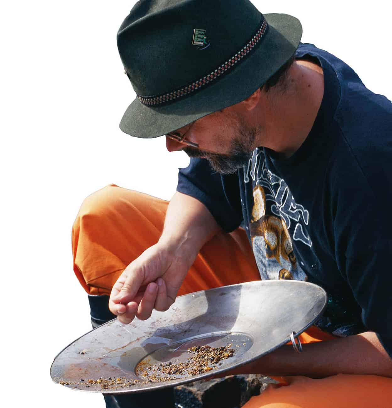 Gold panning in the far reaches of Lapland Lapland once experienced a small - photo 13