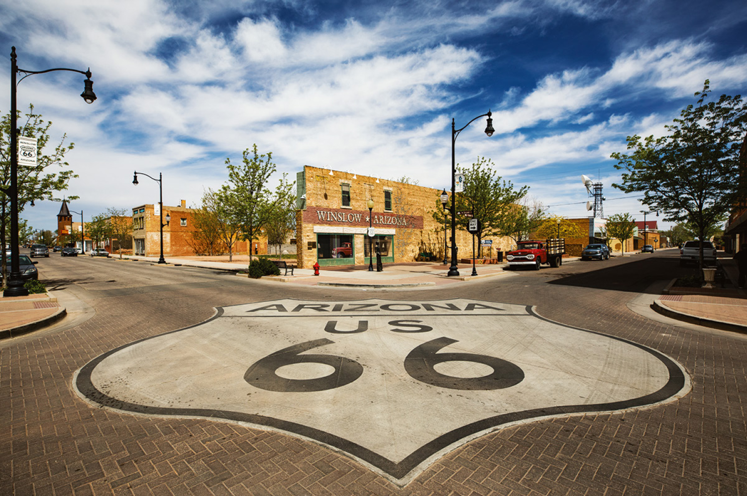 Standing on a corner in Winslow AZTHE ROUTE 66 PHOTO ROAD TRIP HOW TO EAT - photo 2