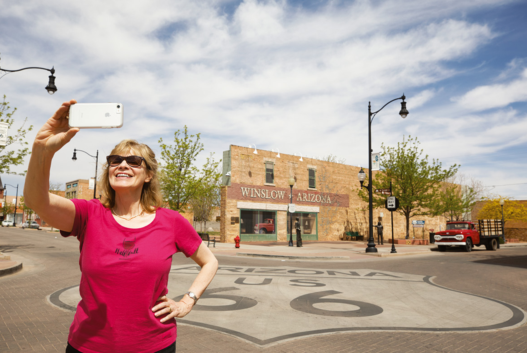 Standing on a corner in Winslow AZTHE ROUTE 66 PHOTO ROAD TRIP HOW TO EAT - photo 3