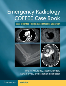 Khurana - Emergency radiology COFFEE case book