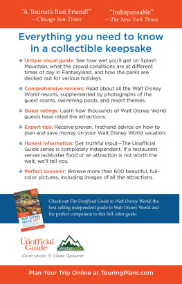 Bob Sehlinger - The Unofficial Guide: The Color Companion to Walt Disney World