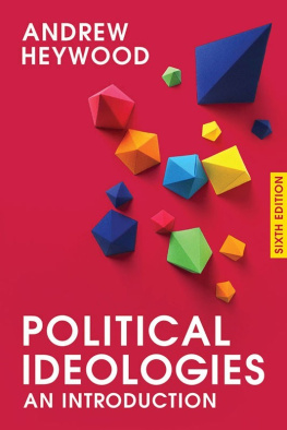 Andrew Heywood Political Ideologies: An Introduction