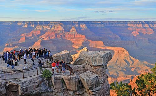 Mather Point The North Rim The North Rim accessible spring through fall is - photo 15