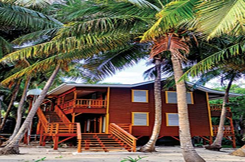 cabin at Pelican Beach Resort on South Water Caye view of San Ignacio - photo 9