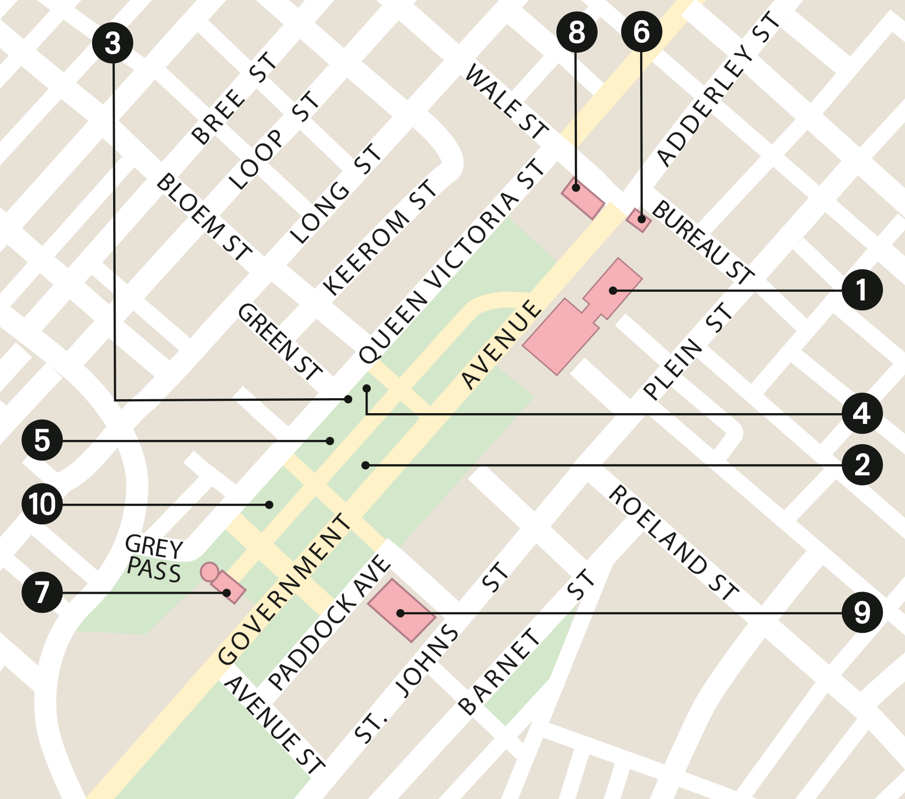 NEED TO KNOW Entrances on Queen Victoria St and Adderley St wwwizikoorgza - photo 12