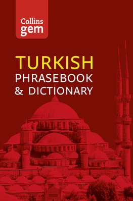 Collins UK Turkish Phrasebook & Dictionary