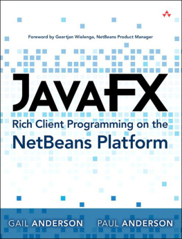 Paul Anderson - JavaFX Rich Client Programming on the NetBeans Platform