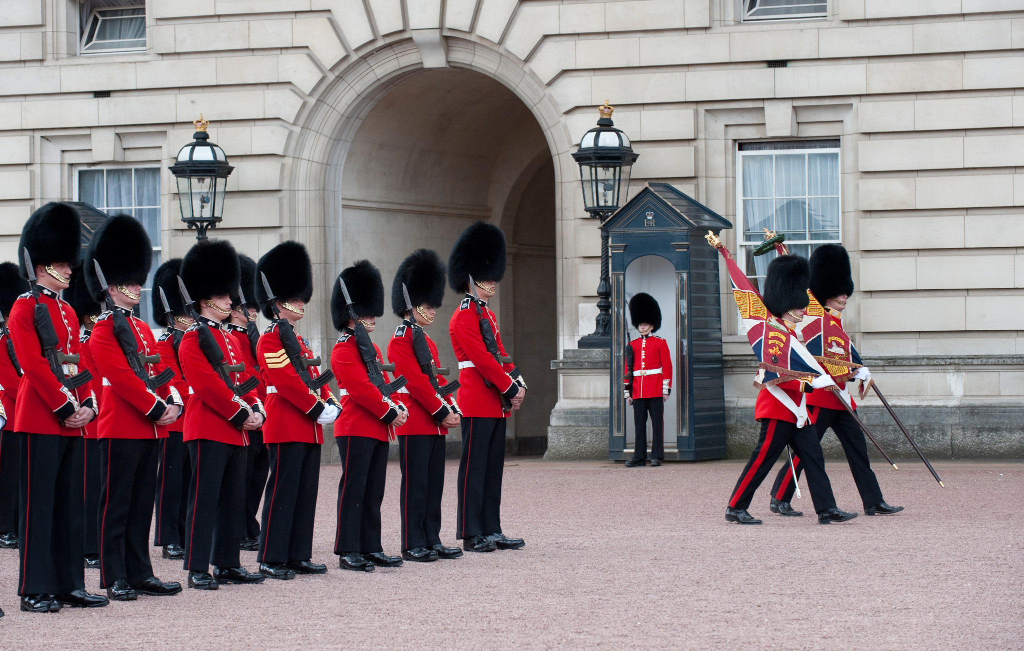 Soldiers taking part in the Changing the Guard By season In spring visit to - photo 8