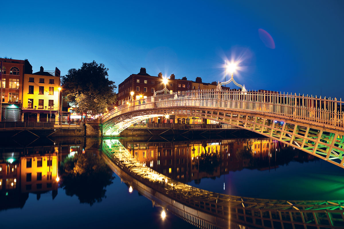 Dublin Hapenny Bridge over the River Liffey GARDEL BERTRANDHEMISFRGETTY - photo 7