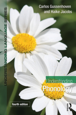 Carlos Gussenhoven - Understanding Phonology