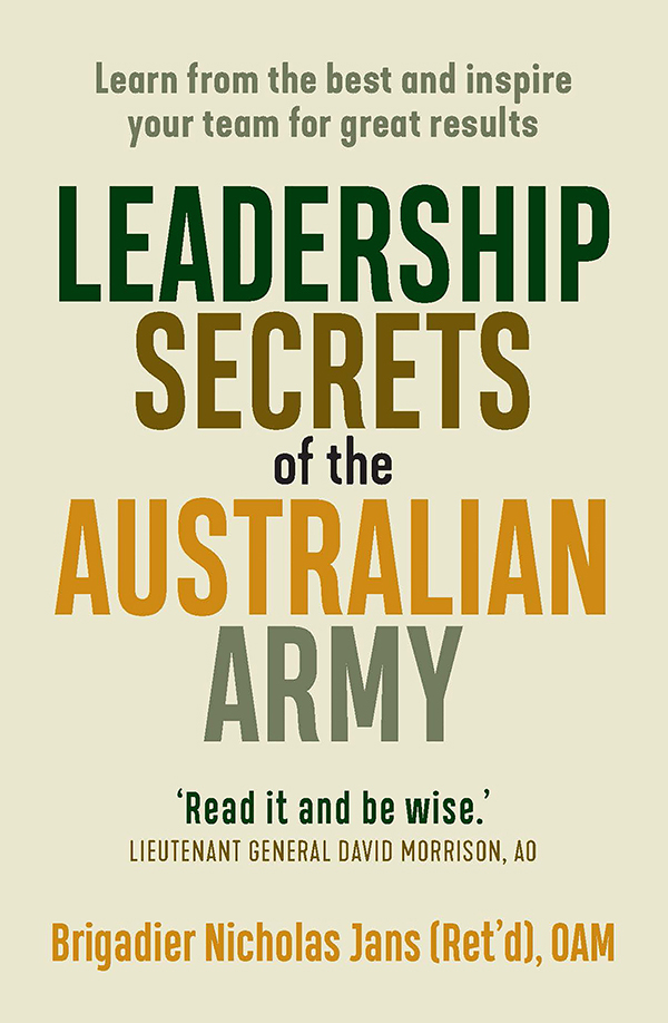 Read it and be wise From the Foreword by Lieutenant General David Morrison - photo 1