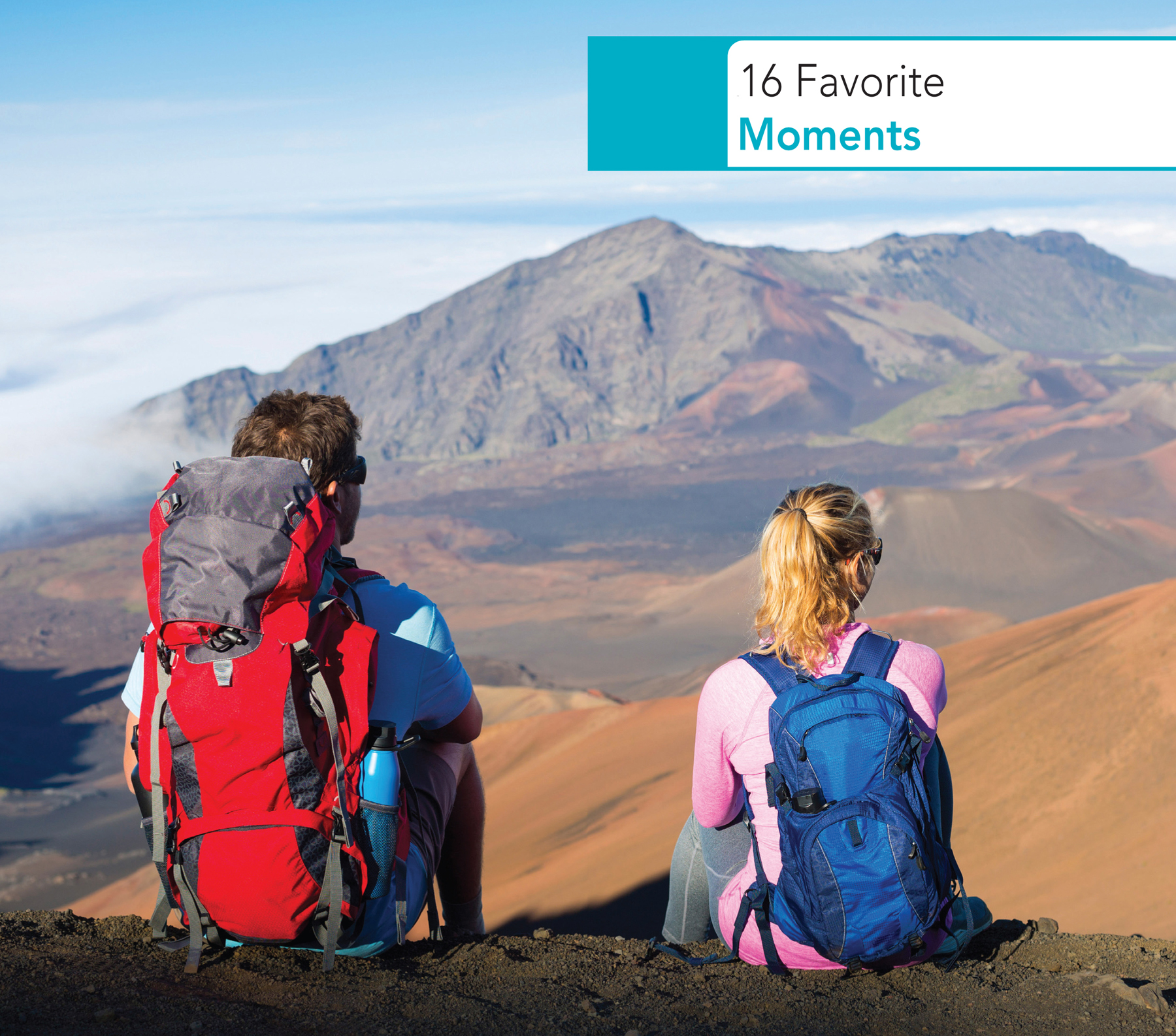 Hikers savor the panorama atop Haleaka l Crater 16 Favorite Moments T o - photo 6