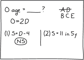 Its useful to write the two statements side-by-side as shown above to help - photo 5