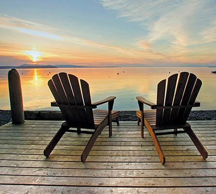 sunset at Beach Haven Resort on Orcas Island As soon as the island-bound ferry - photo 11