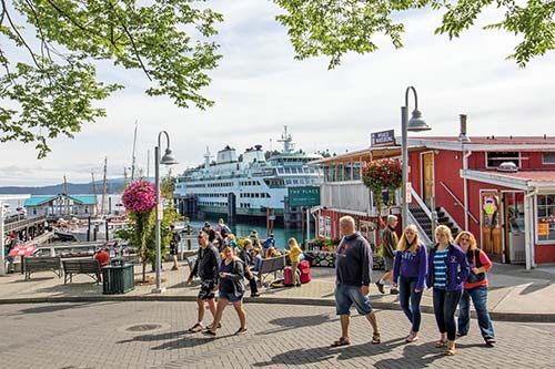 Downtown Friday Harbor Orcas Island The Gem of the San Juans Orcas Island is - photo 15