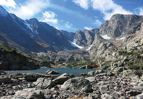 Lake of Glass Rocky Mountain National Park is a world of extremes Within one - photo 8