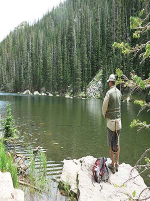 fishing at Dream Lake a horse at Moraine Park Stables The parks treasures - photo 10