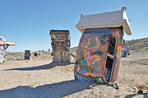 International Car Forest of the Last Church in Goldfield the famous Las Vegas - photo 6