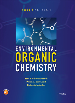 Schwarzenbach - Environmental organic chemistry