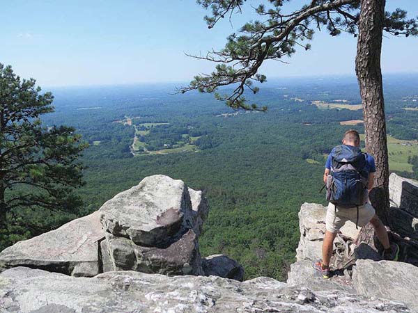 Pilot Mountain We had been leaving town so many weekends our coworkers - photo 3