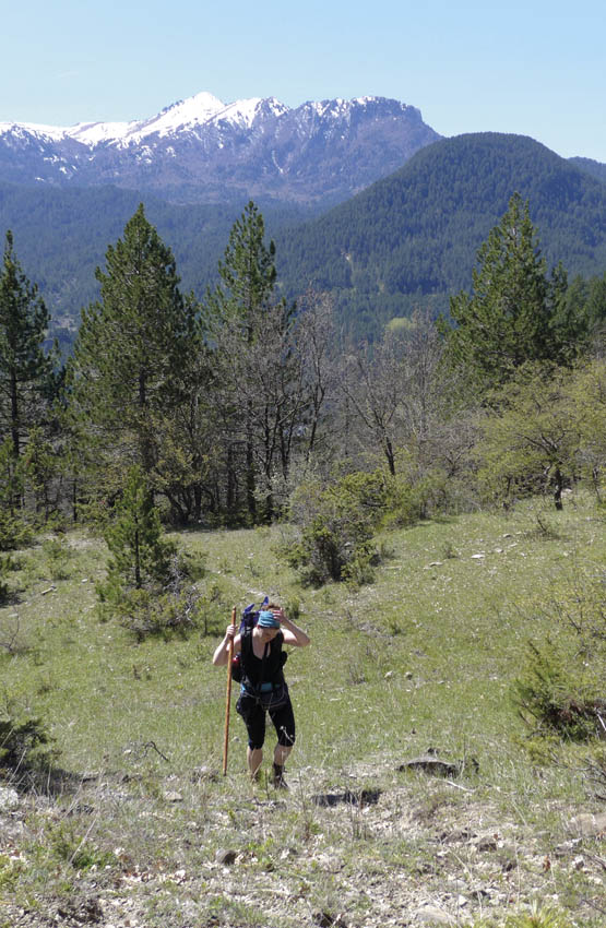 Ascent from Aya Paraskev to the Tsoma col Smlikas in the background Pndos Way - photo 8