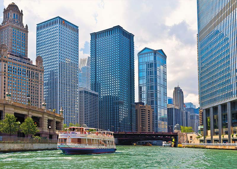 Chicago Architecture River Cruise Buildings tell the story of how Chicago grew - photo 16