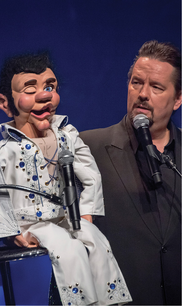 Americas Got Talent winner Terry Fator performs his singing joke-cracking - photo 18