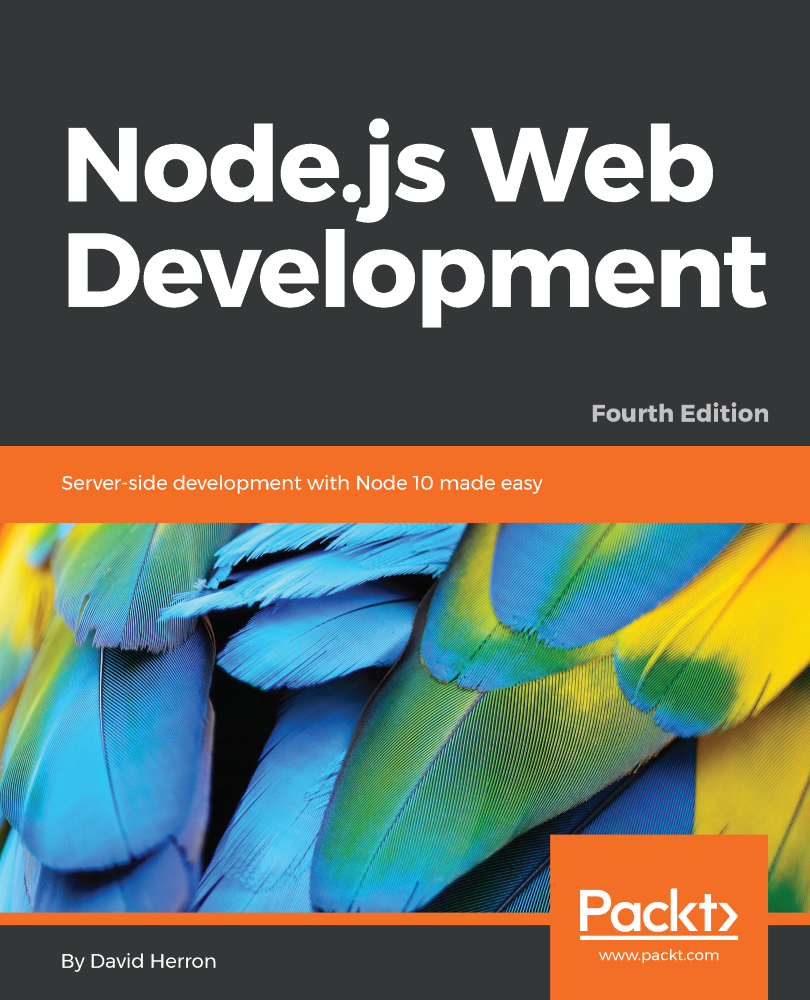 Nodejs Web Development Fourth Edition Server-side development with Node - photo 1