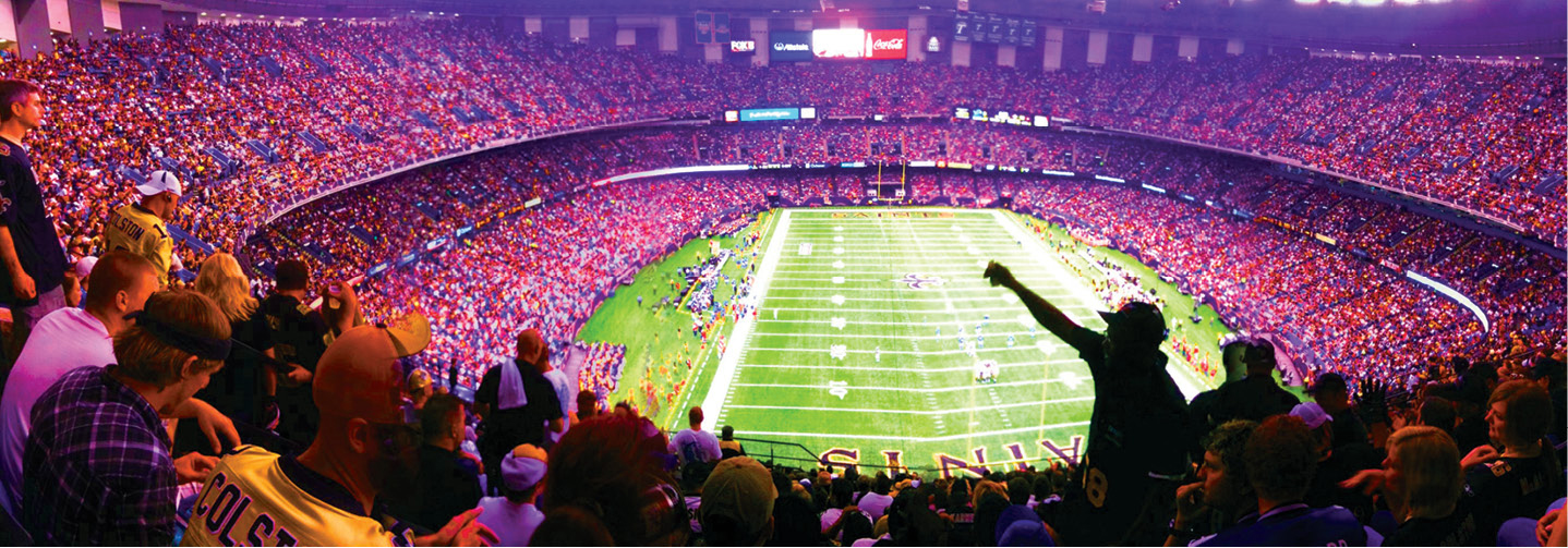 Football is hugely popular in New Orleans meaning tickets to the Superdome - photo 6