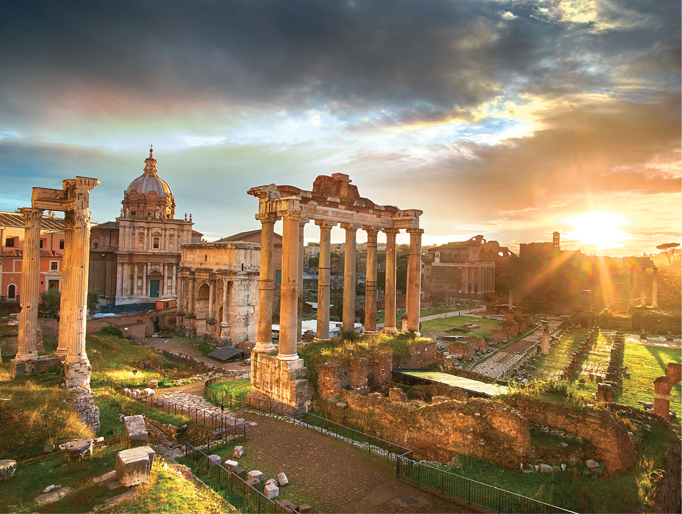 Now a jumble of ruins and fragments the Roman Forum was once the center of - photo 11