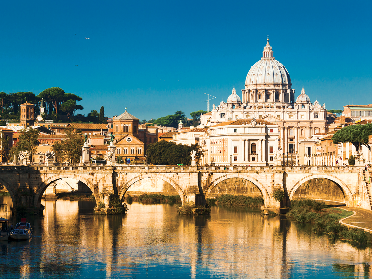 and the Vatican viewed from the Tiber River a climb to the top of the dome - photo 17