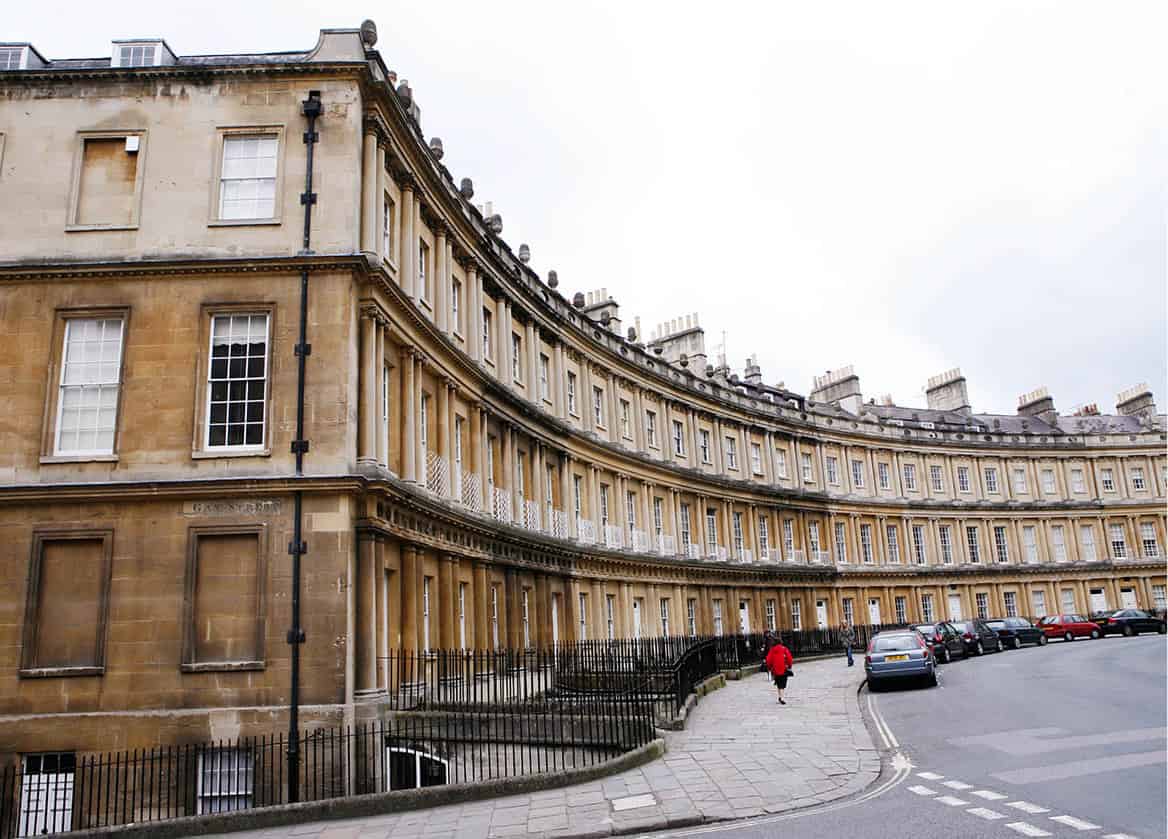 The Royal Crescent and the Circus The most picturesque terraces in the - photo 6