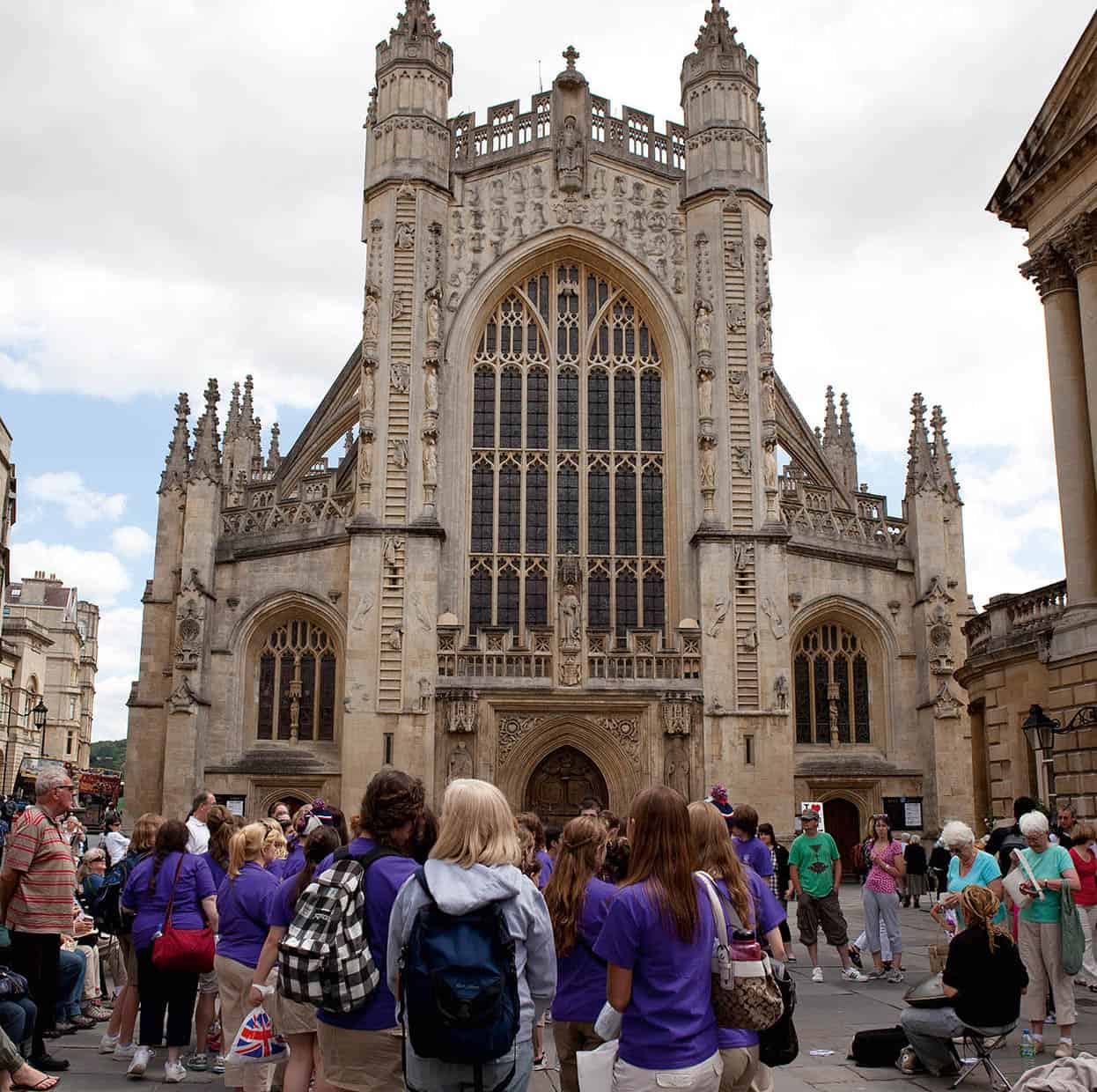 Bath Abbey The heart of the city in the Middle Ages the site of the - photo 7