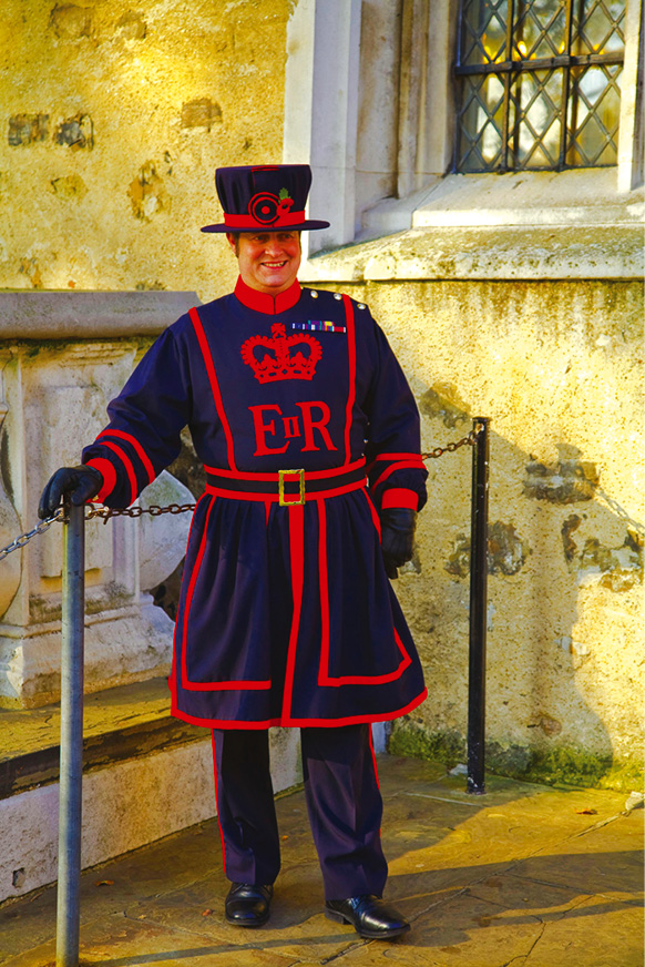 The iconic Beefeaters lead guided tours of the Tower of London - photo 9