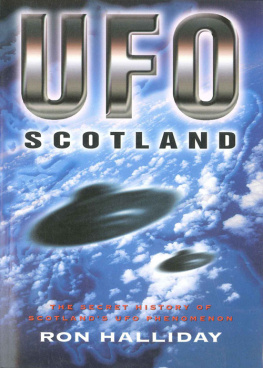 Ron Halliday - UFO Scotland : The Secret History of Scotland’s UFO Phenomenon