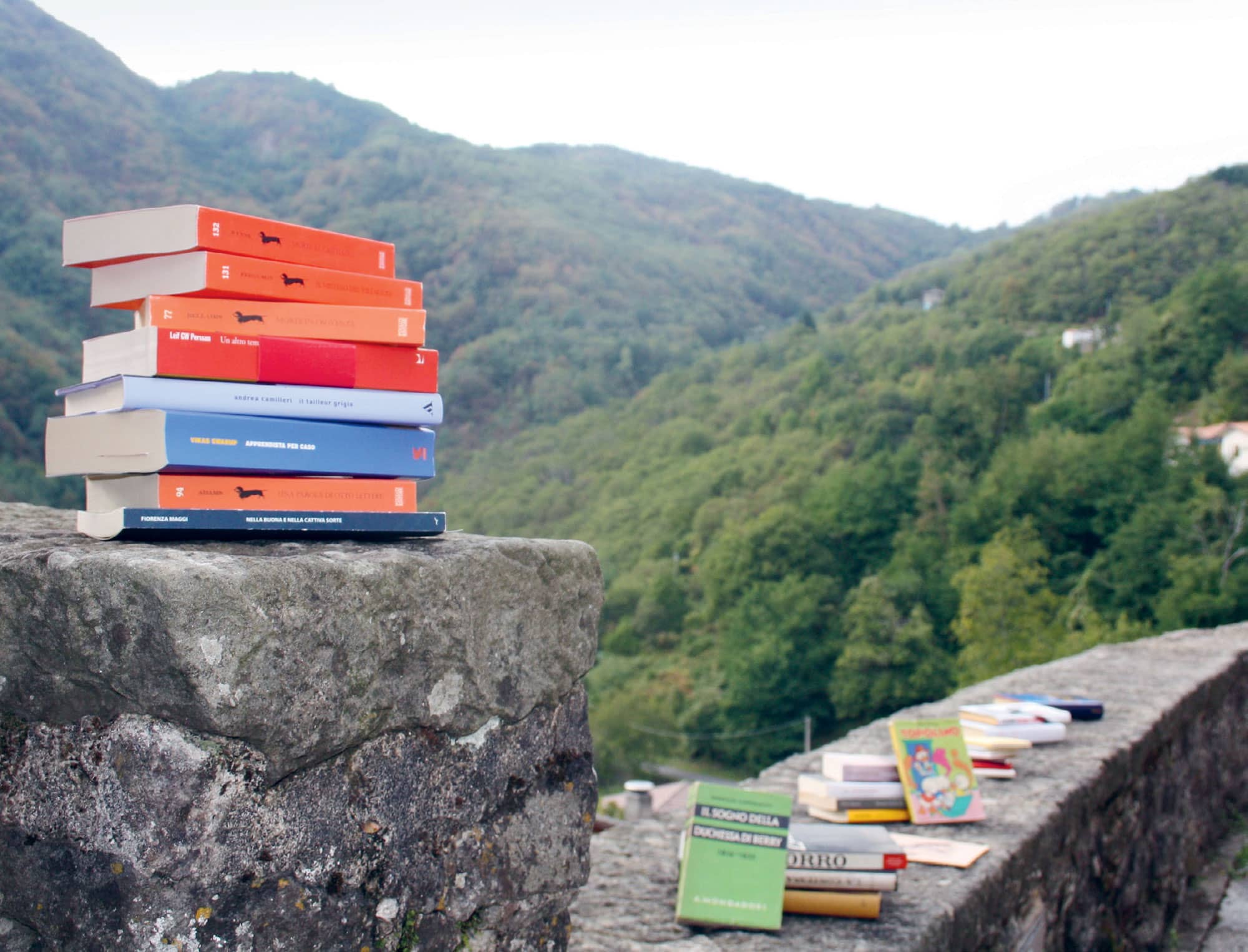 Montereggio Italy This town has a tiny population but there are books on sale - photo 4