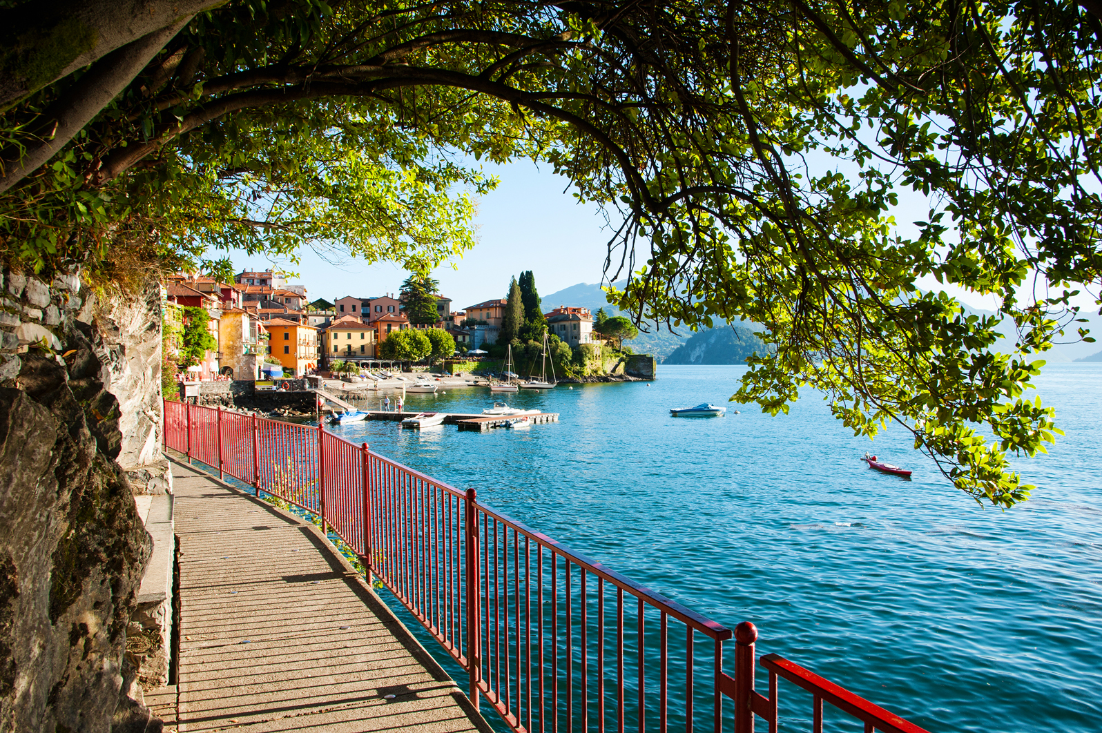 Walkway over Lake Como PANORAMIC IMAGESGETTY IMAGES ITALIAN LAKES - photo 4