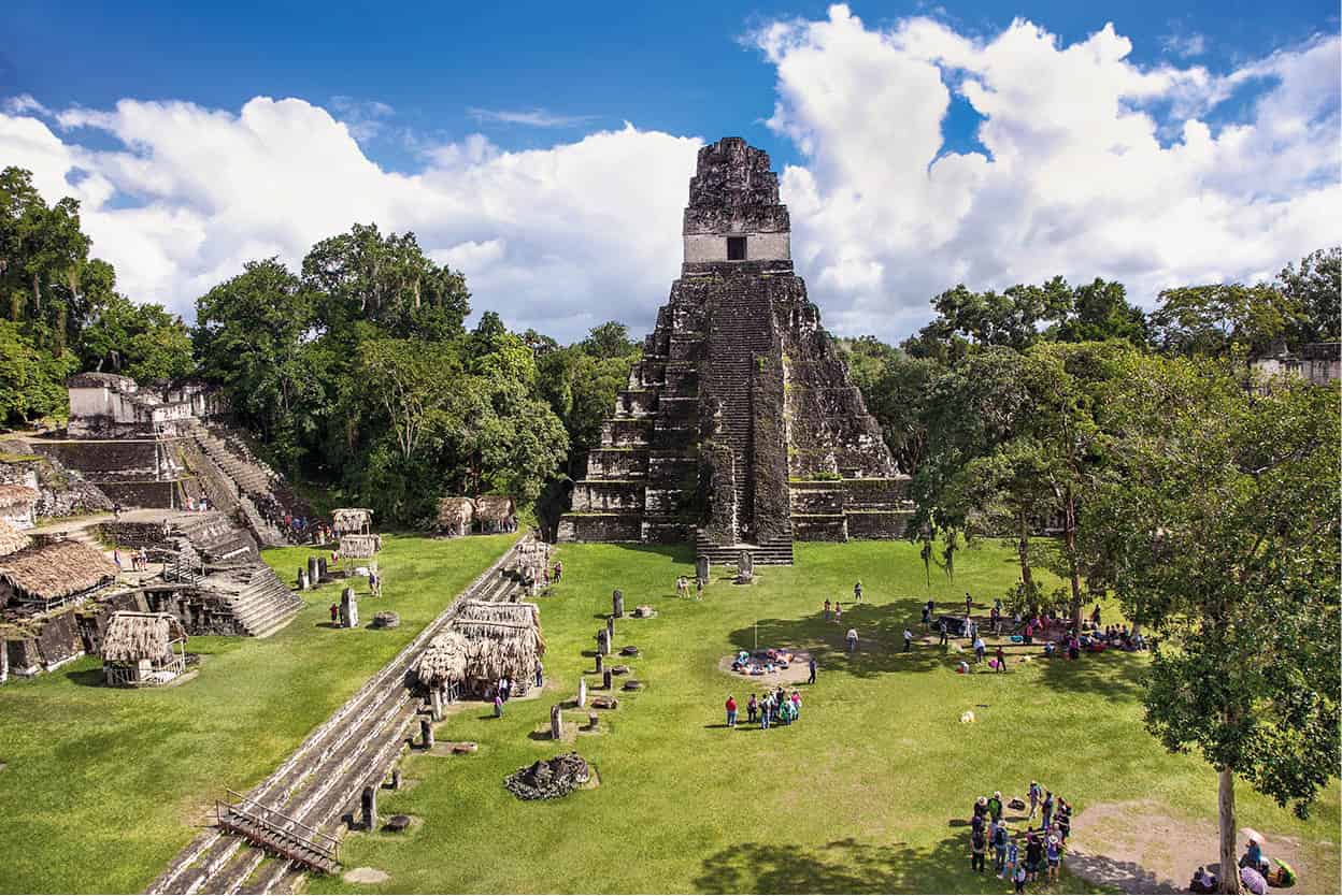 Tikal Soaring above jungle canopy the colossal temple-pyramids of this once - photo 9