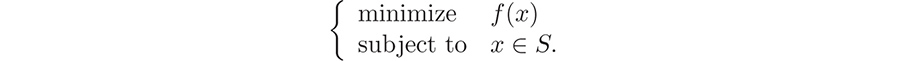 Depending on the nature of S and f the broad subject of optimization is - photo 10