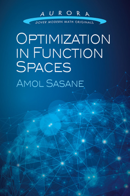 Sasane - Optimization in function spaces