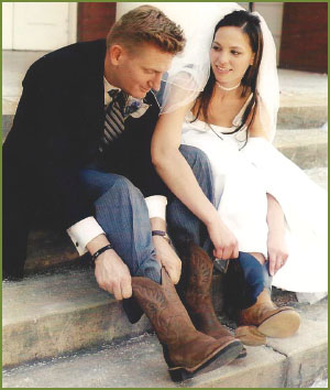 Putting on our work boots right after the wedding With fifteen Dr Pepper - photo 16