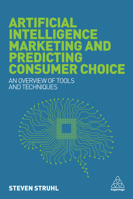 Dr Steven Struhl - Artificial Intelligence Marketing and Predicting Consumer Choice: An Overview of Tools and Techniques