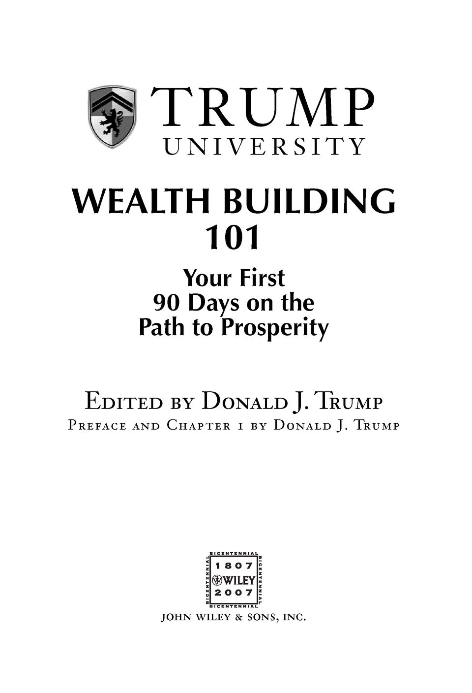 FOREWORD If you dedicate yourself to applying the strategies in Trump - photo 2
