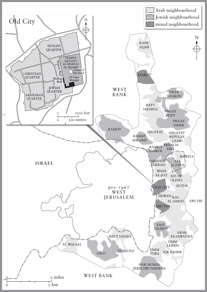 Greater Jerusalem and the old city Israel and the West Bank separation wall - photo 8