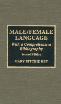 title Malefemale Language With a Comprehensive Bibliography author - photo 1