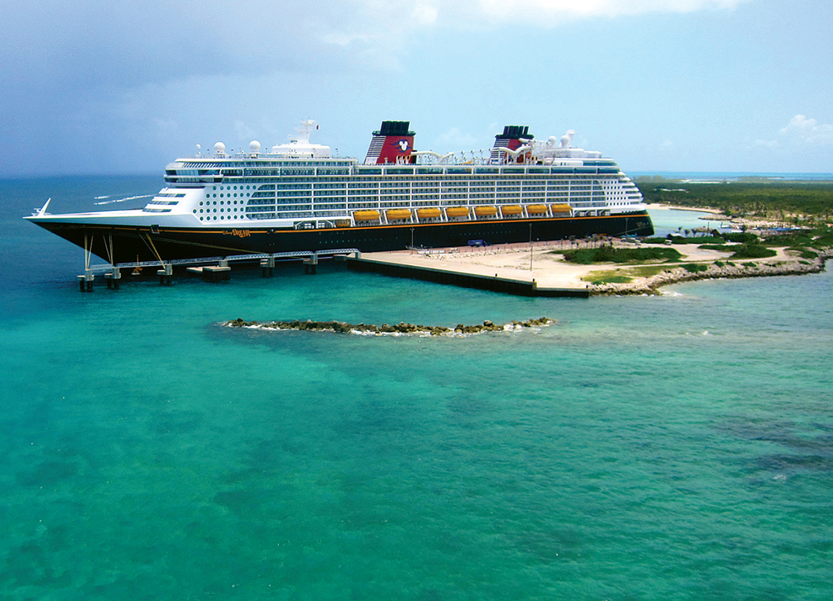 The Disney Dream at Castaway Cay as seen while parasailing Photo Erin Foster - photo 3