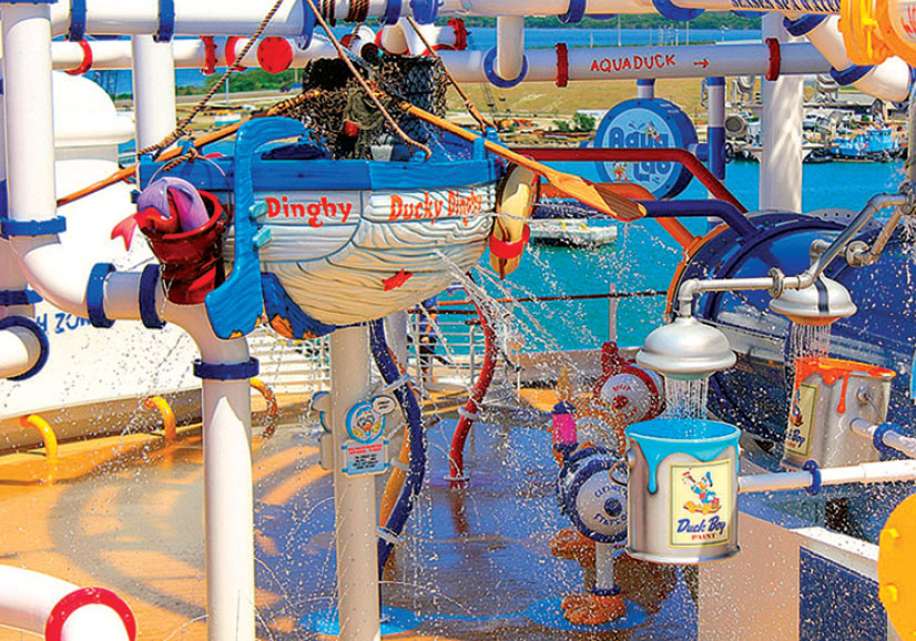 The Fantasys AquaLab splash area Photo Ricky Brigante Guests on the - photo 11