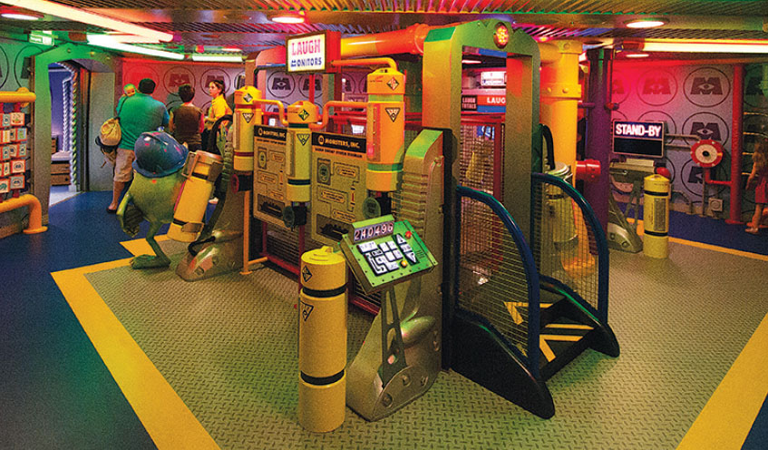 Monsters Academy the Monsters Inc themed play area in the Oceaneer Club on - photo 20