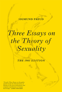 Sigmund Freud Three Essays on the Theory of Sexuality