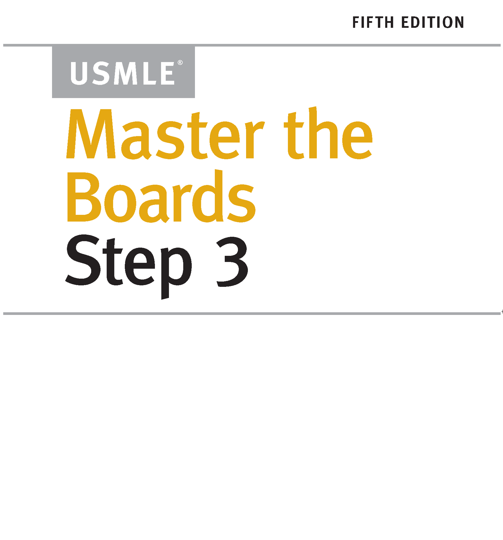 Other USMLE Titles by Conrad Fischer Master the Boards USMLE Step 2 CK Other - photo 2